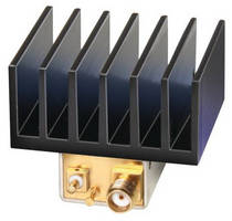Coaxial Amplifier Offering Flat Gain and High Dynamic Range 